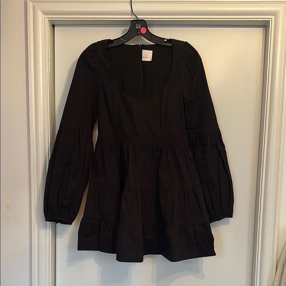 Cinq à Sept Black Mini Dress fits size 4